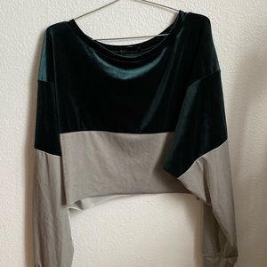 velvet pull over
